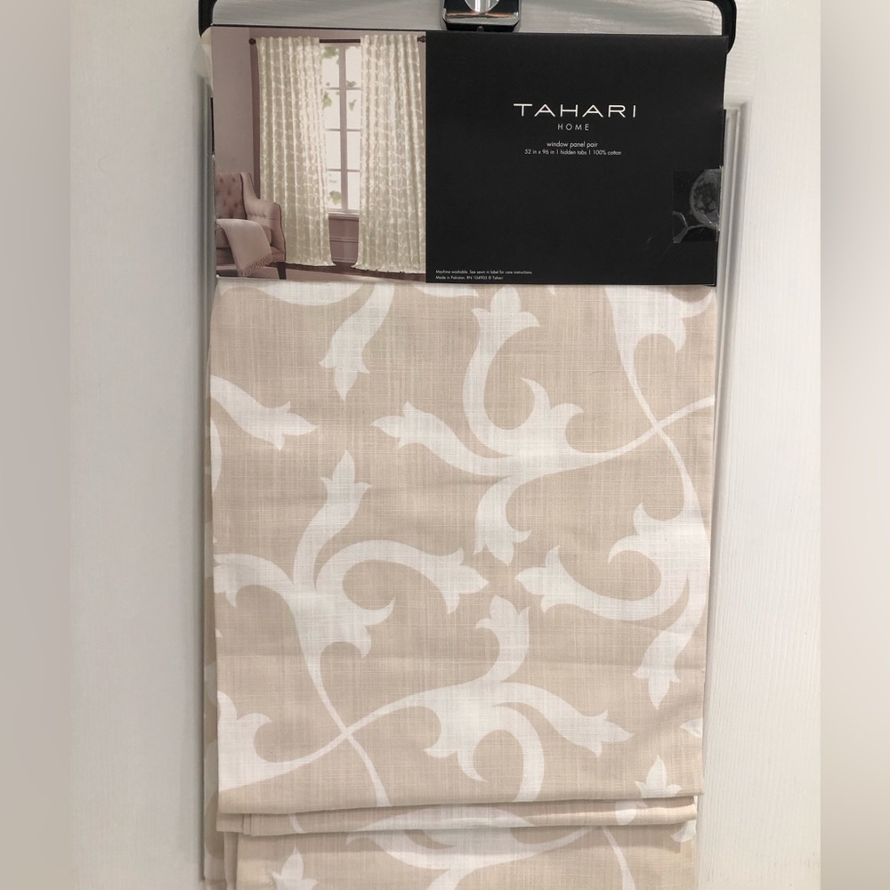 TAHARI HOME Window Panel Pair - Picture 3 of 9